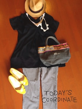 みぃ07さん（レディース・162cm）の夏コーディネート