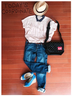 みぃ07さん（レディース・162cm）の夏コーディネート