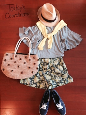 みぃ07さん(レディース・162cm)の夏コーディネート