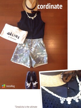 みぃ07さん（レディース・162cm）の夏コーディネート