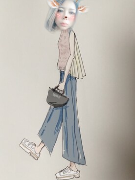 ななさん（レディース・164cm）の夏コーディネート