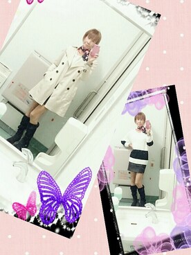 「CECIL McBEE（セシルマクビー）のアイテム（ジャケット/アウター）」を使った、LadiesLike　優稀。®さん（メンズ・171cm）の秋コーディネート