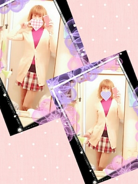 「CECIL McBEE（セシルマクビー）のアイテム（カーディガン/ボレロ）」を使った、LadiesLike　優稀。®さん（メンズ・171cm）の冬コーディネート