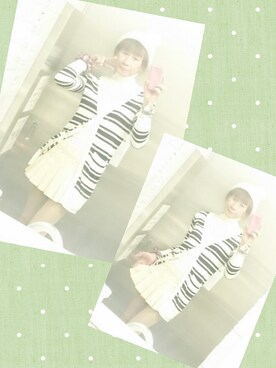 「CECIL McBEE（セシルマクビー）のアイテム（カーディガン/ボレロ）」を使った、LadiesLike　優稀。®さん（メンズ・171cm）の冬コーディネート