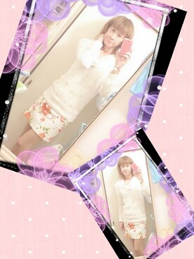 「L'EST ROSE（レストローズ）のアイテム」を使った、LadiesLike　優稀。®さん（メンズ・171cm）の春コーディネート