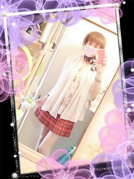 「CECIL McBEE（セシルマクビー）のアイテム（その他アウター）」を使った、LadiesLike　優稀。®さん（メンズ・171cm）の春コーディネート