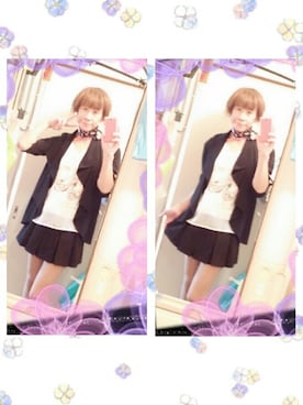 「アイテム（タイツ/ストッキング）」を使った、LadiesLike　優稀。®さん（メンズ・171cm）の春コーディネート