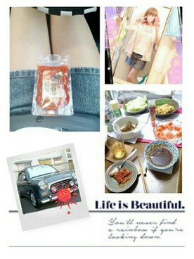 「CECIL McBEE（セシルマクビー）のアイテム（ジャケット/アウター）」を使った、LadiesLike　優稀。®さん（メンズ・171cm）の春コーディネート