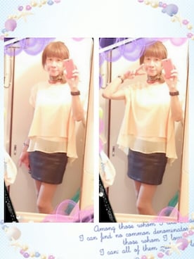 「アイテム（タイツ/ストッキング）」を使った、LadiesLike　優稀。®さん（メンズ・171cm）の夏コーディネート