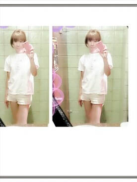 「CECIL McBEE（セシルマクビー）のアイテム（パンツ）」を使った、LadiesLike　優稀。®さん（メンズ・171cm）の秋コーディネート