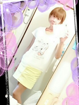 「CECIL McBEE（セシルマクビー）のアイテム（スカート）」を使った、LadiesLike　優稀。®さん（メンズ・171cm）の秋コーディネート