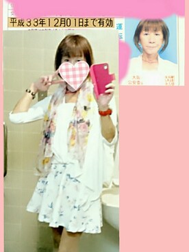 「CECIL McBEE（セシルマクビー）のアイテム（スカート）」を使った、LadiesLike　優稀。®さん（メンズ・171cm）の秋コーディネート