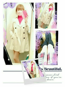 「CECIL McBEE（セシルマクビー）のアイテム（ジャケット/アウター）」を使った、LadiesLike　優稀。®さん（メンズ・171cm）の秋コーディネート