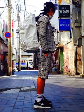 「US RAGS（ユーエスラグス）のアイテム（トップス）」を使った、YUTAさん（メンズ・177cm）の冬コーディネート
