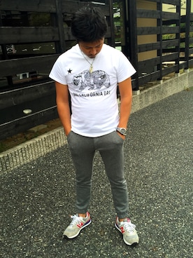 36さん（メンズ・171cm）の夏コーディネート