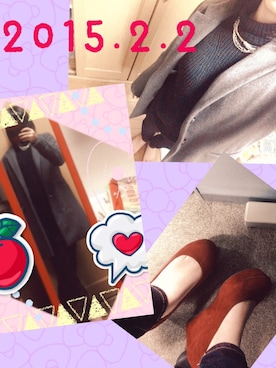 SHIHOさん（レディース・166cm）の冬コーディネート