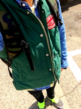 「fuct（ファクト）のアイテム（ジャケット/アウター）」を使った、toshi54さん（メンズ・164cm）の春コーディネート