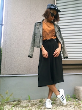 Chisatoさん（レディース・159cm）の秋コーディネート