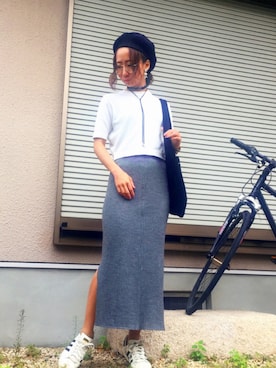 「ラリエット」｜Chisatoさん（レディース・160cm）の秋コーディネート