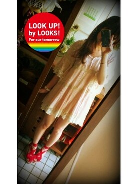 「SNIDEL（スナイデル）のアイテム（チュニック）」を使った、S a a ♡さんの夏コーディネート