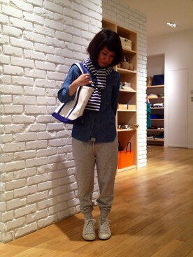 yamadaさん（レディース・154cm）の夏コーディネート