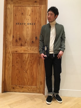 ひろMAXさん（メンズ・182cm）の冬コーディネート