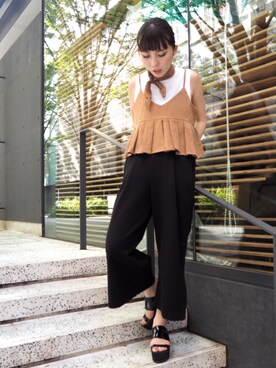 藤井真理亜さんのコーディネート