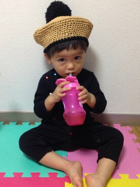 「CELEC（セレク）のアイテム」を使った、towapiさん（キッズ・80cm）の夏コーディネート