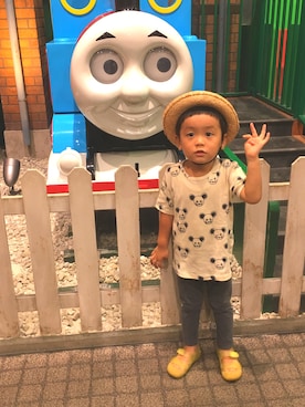 towapiさん（キッズ・90cm）の夏コーディネート