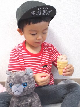 towapiさん（キッズ・90cm）の秋コーディネート