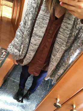 MEさん(レディース・160cm)の冬コーディネート