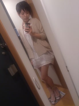 「OSMOSIS（オズモーシス）のアイテム（その他アウター）」を使った、ゆりさん（レディース・168cm）の春コーディネート