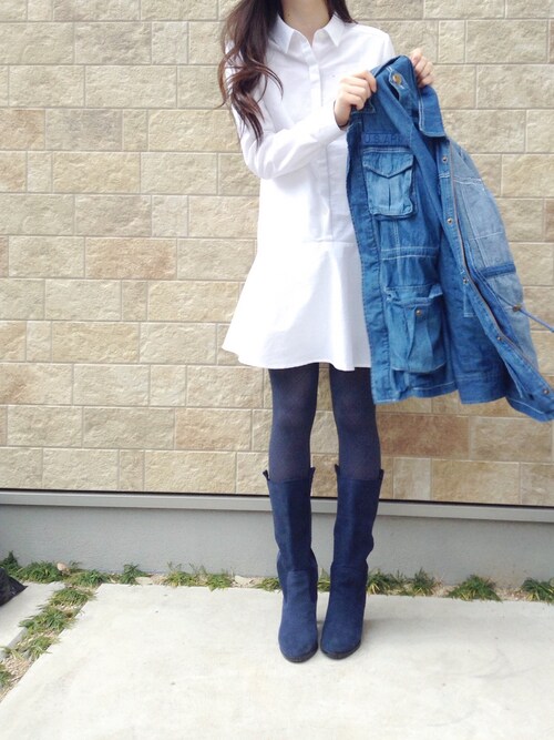 はらぺこあおむし E Hyphen World Galleryのワンピースを使ったコーディネート Wear