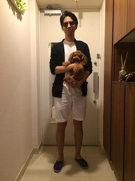 「アイテム（その他アウター）」を使った、Ryusukeさん（メンズ・171cm・20代）の夏コーディネート