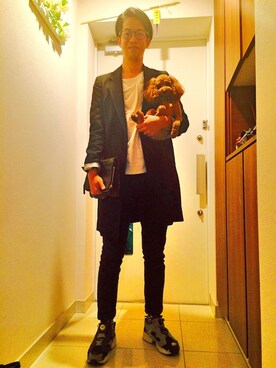「MACPHEE（マカフィー）のアイテム（ジャケット/アウター）」を使った、Ryusukeさん（メンズ・171cm）の秋コーディネート
