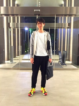 「ENFOLD（エンフォルド）のアイテム」を使った、Ryusukeさん（メンズ・171cm）の春コーディネート