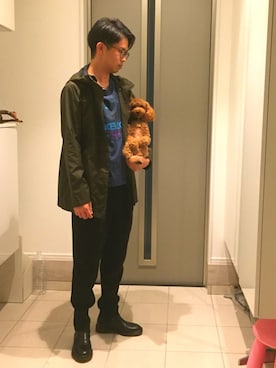 「ENFOLD（エンフォルド）のアイテム」を使った、Ryusukeさん（メンズ・171cm）の秋コーディネート