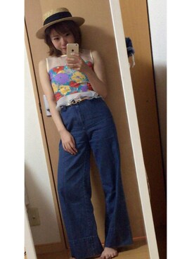 satsukiさん（レディース・154cm）の夏コーディネート