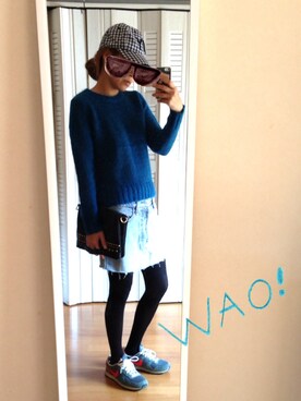 A子さん（レディース・160cm）の冬コーディネート