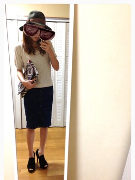 A子さん（レディース・160cm）の冬コーディネート