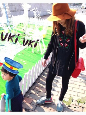 A子さん（レディース・160cm）の冬コーディネート