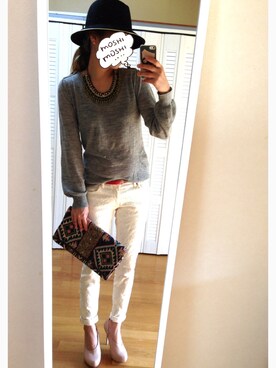 A子さん（レディース・160cm）の冬コーディネート