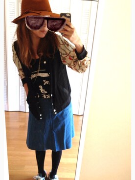 A子さん（レディース・160cm）の冬コーディネート