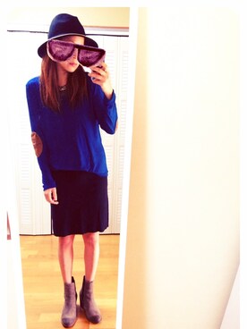 A子さん（レディース・160cm）の春コーディネート