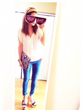 A子さん（レディース・160cm）の春コーディネート