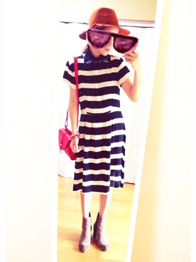 A子さん（レディース・160cm）の春コーディネート