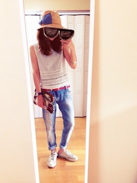 A子さん（レディース・160cm）の春コーディネート