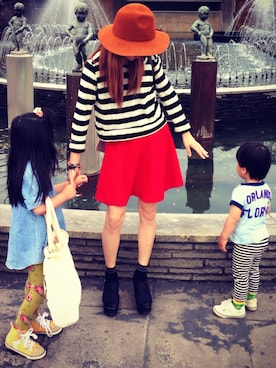 A子さん（レディース・160cm）の春コーディネート