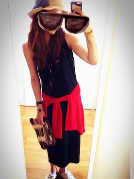 A子さん(レディース・160cm)の夏コーディネート