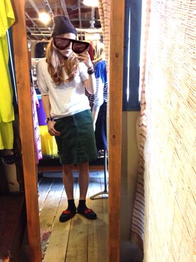 A子さん（レディース・160cm）の秋コーディネート